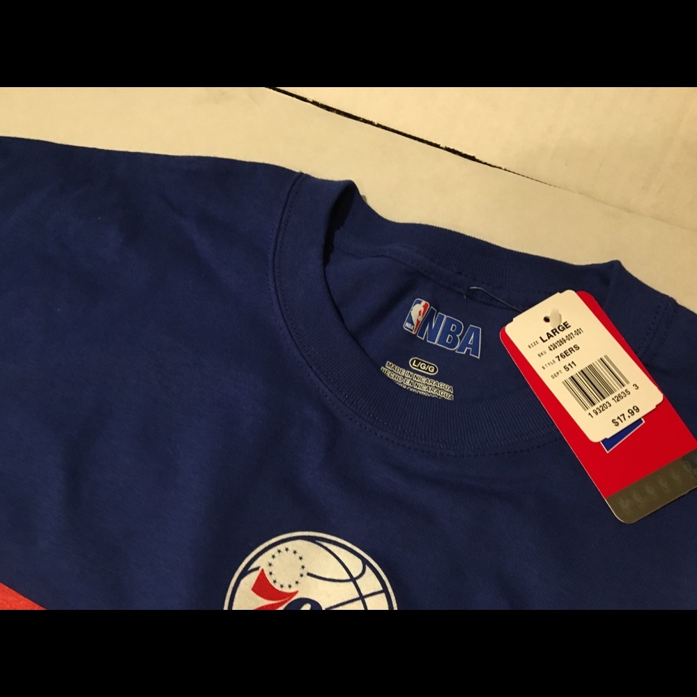 76ers Size L Cowboy hoodie Size M - Picture 6 of 6